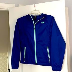 North Face lightweight rain jacket.